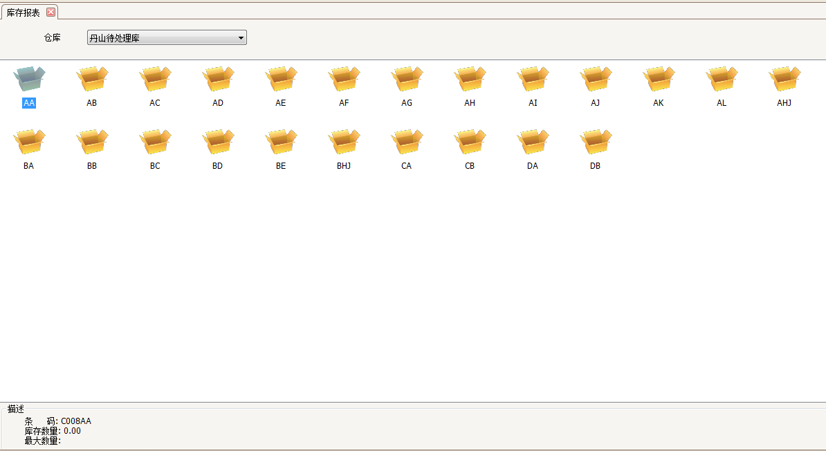 SAP釀酒行業ERP庫存分布圖